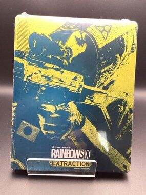 Tom Clancy's Rainbow Six Extraction Steelbook Case ONLY NEW CIB Game Not Include